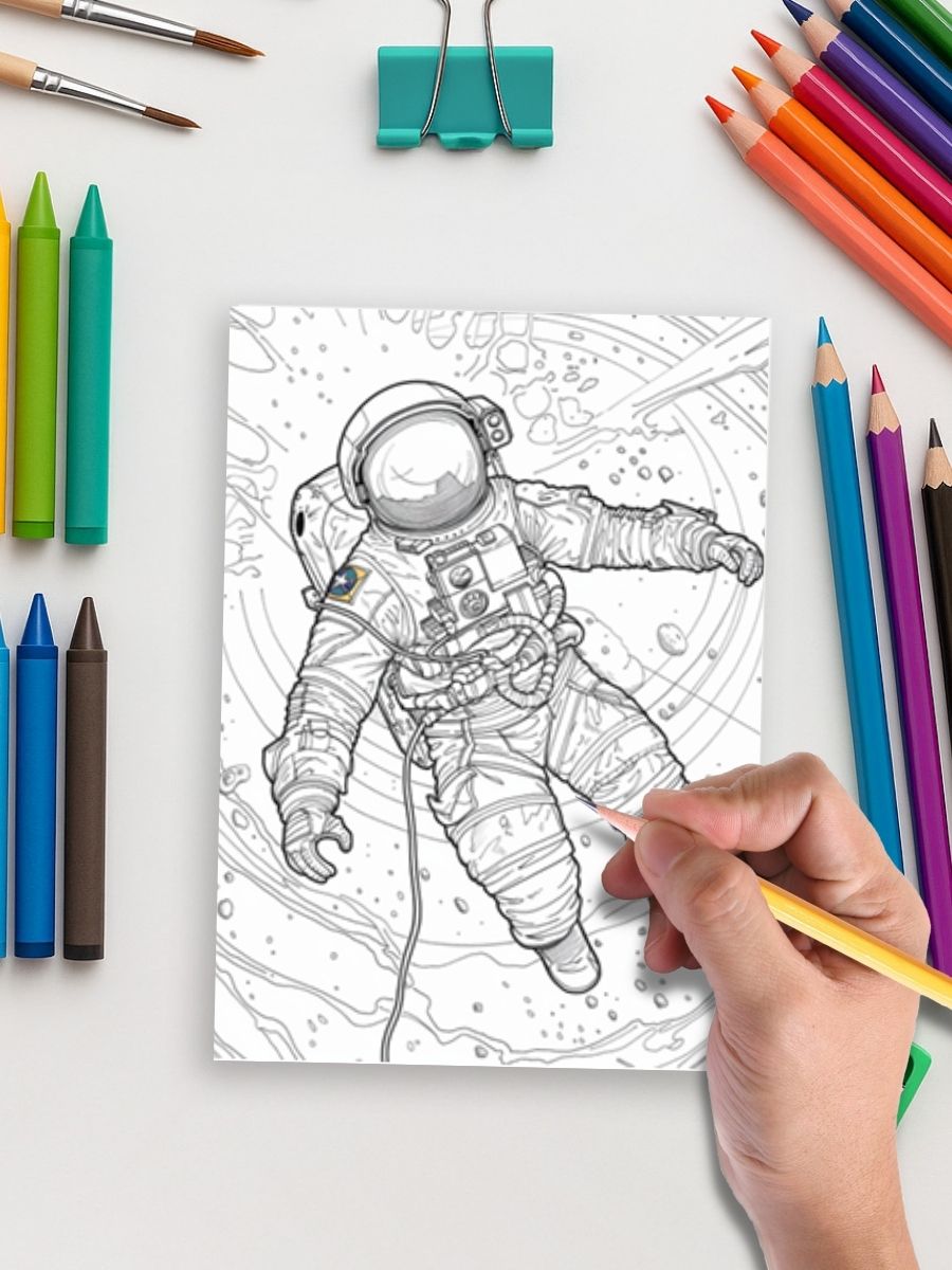 Space Quest – 184 Intergalactic Adventure Pages for Kids - Image 5